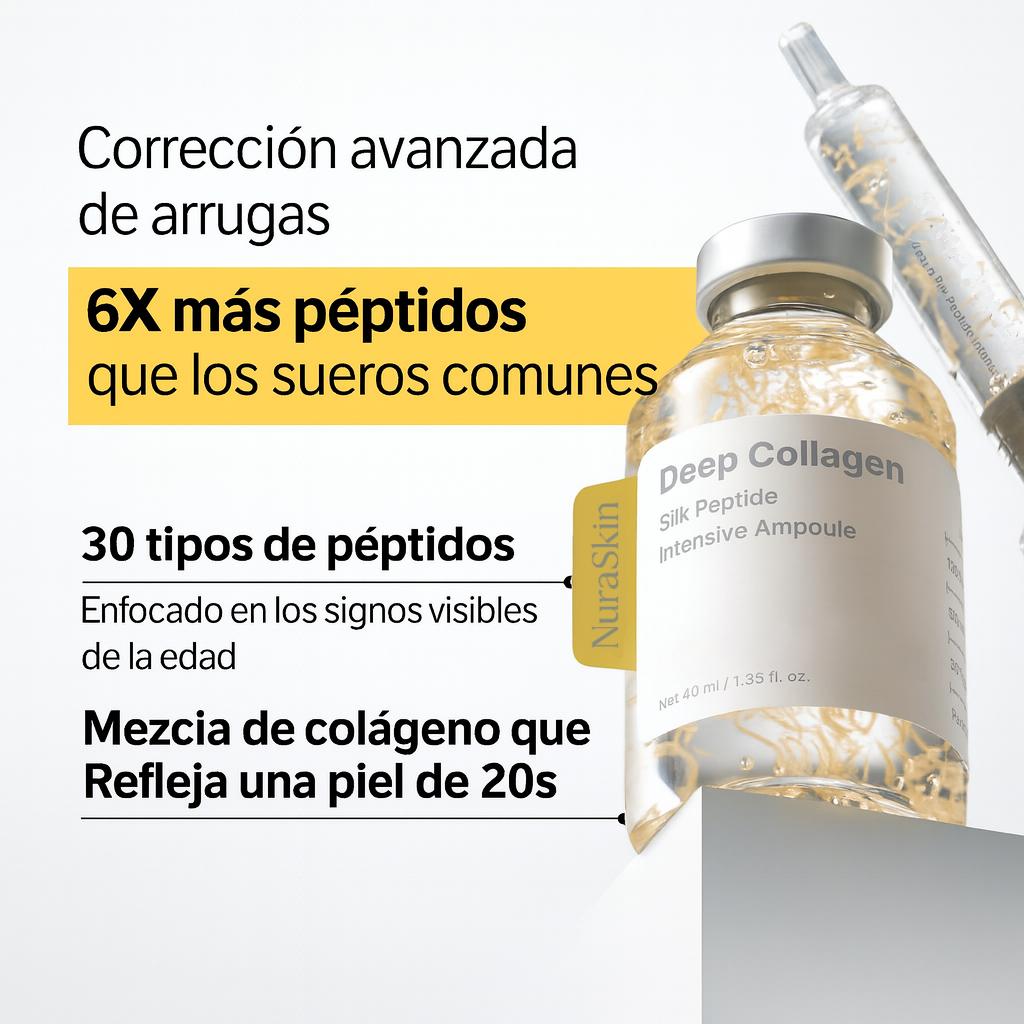 Ampolla de colágeno de seda NuraSkin™