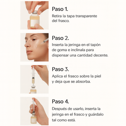 Ampolla de colágeno de seda NuraSkin™