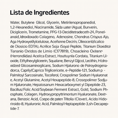 Ampolla de colágeno de seda NuraSkin™